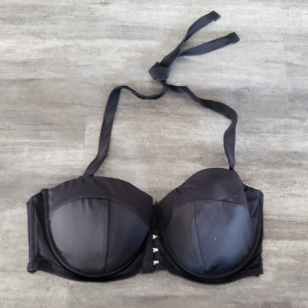 Black ASOS Bustier Bikini Top